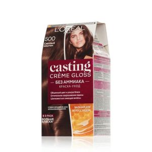Краска - уход для волос L'Oreal Paris Casting creme gloss 500 Светлый каштан