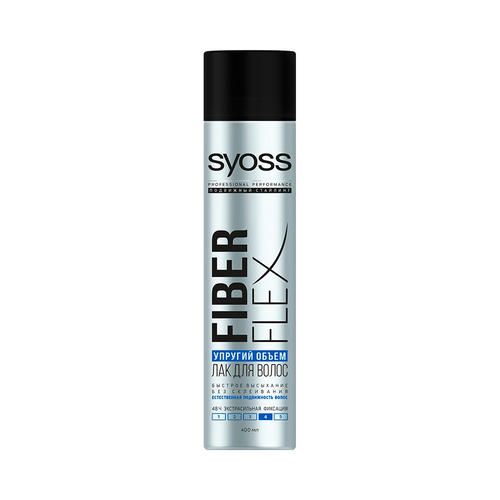 Лак для волос Syoss FiberFlex "Упругий объём" Сверхсильная фиксация (4) 400мл