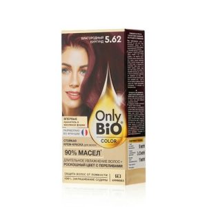 Крем - краска для волос Only Bio Color 5.62, Благородный Бургунд, 115мл