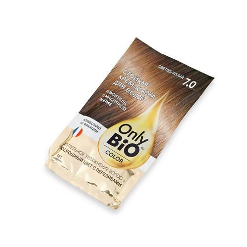 Крем - краска для волос Only Bio Color 7.0, Светло-русый, 115мл — изображение 3