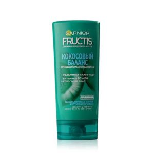 Бальзам - ополаскиватель Fructis "Баланс увлажнения" укрепляющий для волос, жирных у корней и сухих на кончиках, 200мл