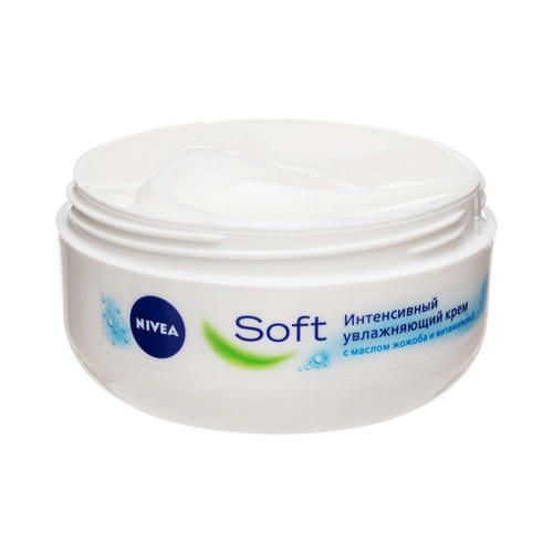 Увлажняющий крем Nivea Soft интенсивный для лица, рук и тела 100мл — изображение 3