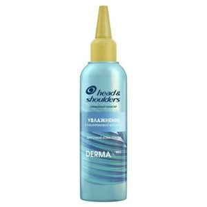 Смываемый эликсир для волос Head and Shoulders Derma XPRO "увлажнение" с гиалуроновой кислотой 145мл