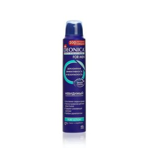 Мужской дезодорант - антиперспирант Deonica For Men "Nature Protection" Невидимый, 200мл
