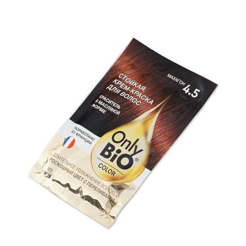 Крем - краска для волос Only Bio Color 4.5, Махагон, 115мл — изображение 3