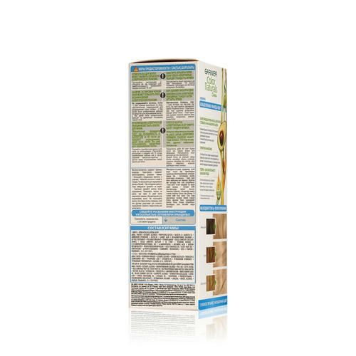 Осветляющая крем - краска Garnier Color Naturals для волос 111 Супер осветляющий платиновый блонд — изображение 5