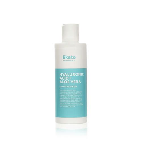 Увлажняющий бальзам для волос Likato Professional Aquatika "Hyaluronic Acid + Aloe Vera" 250мл