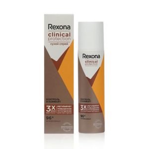Женский дезодорант - антиперспирант Rexona Clinical Protection "Контроль и комфорт" 150мл