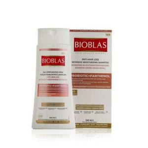 Шампунь против выпадения волос Bioblas Anti-Hair Loss с пробиотиками и пантенолом 360мл