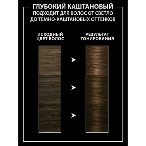 Оттеночный бальзам для волос Syoss Color Glow Глубокий каштановый 100мл — изображение 5