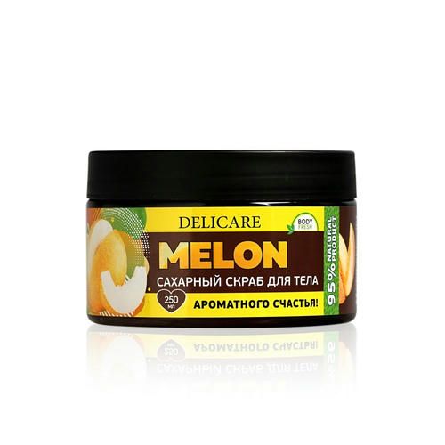 Сахарный скраб для тела Delicare Organic Secret "Дыня и белый лимон" 250мл — изображение 2