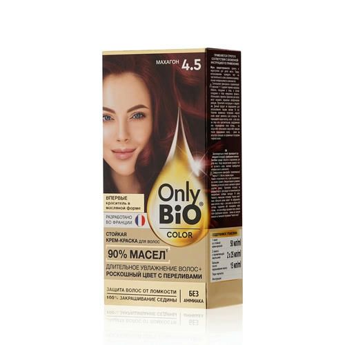 Крем - краска для волос Only Bio Color 4.5, Махагон, 115мл