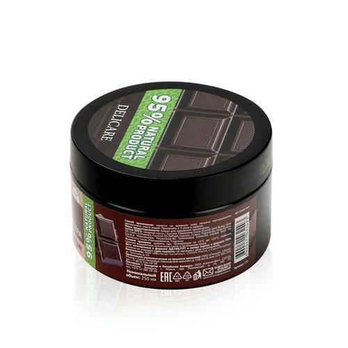 Сахарный скраб для тела Delicare Organic Secret "Молочный шоколад" 250мл — изображение 4