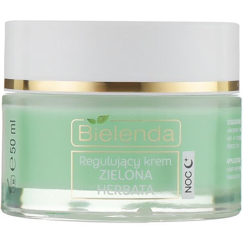 Bielenda Green Tea Regulating Night Face Cream Combination Skin - Регулирующий крем, 50 мл. — изображение 2