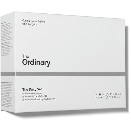 The Ordinary The Daily Set (ser/30ml + cl/balm/50ml + fluid/30ml) - Набор — изображение 2