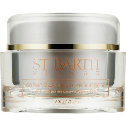 Ligne St Barth Cream Mask With Green Clay Passion Fruit - Маска для лица "Розовая глина и маракуйя", 50 мл.