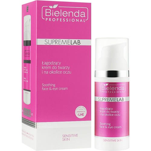 Bielenda Professional Supremelab - Успокаивающий крем для лица и кожи вокруг глаз, 50 мл. — изображение 2