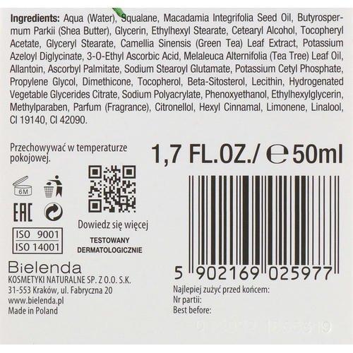 Bielenda Green Tea Regulating Night Face Cream Combination Skin - Регулирующий крем, 50 мл. — изображение 3