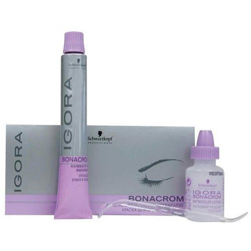 Краска для бровей и ресниц - Schwarzkopf Professional Igora Bonacrom — изображение 3