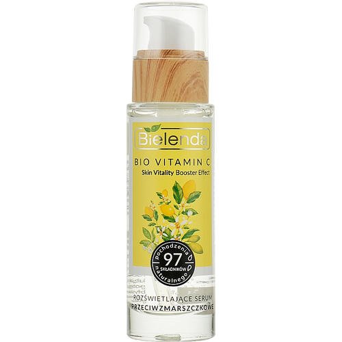 Bielenda Bio Vitamin C - Осветляющая сыворотка для лица против морщин, 30 мл.