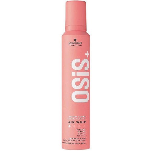Schwarzkopf Professional Osis+ Air Whip Flexible Mousse - Легкий мусс для укладки волос, 200 мл.