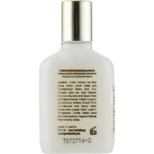 Ligne St Barth Shower Cream - Крем-пилинг для душа с экстрактом папайи, 25 мл. — изображение 2