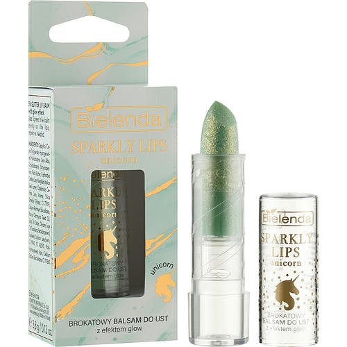 Bielenda Sparkly Lips Unicorn - Бальзам для губ с эффектом сияния, 3.8 г. — изображение 2
