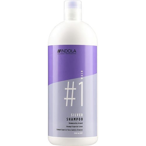 Indola Innova Color Silver Shampoo - Шампунь для окрашенных волос с серебристым эффектом, 300 мл. — изображение 4