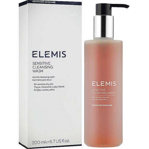 Elemis Sensitive Cleansing Wash - Гель для умывания, 200 мл. — изображение 2