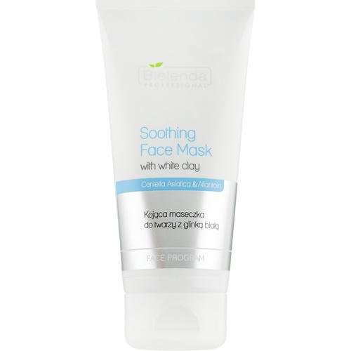 Bielenda Professional Face Program Soothing Face Mask With White Clay - Успокаивающая маска для лица с белой глиной, 150 г.