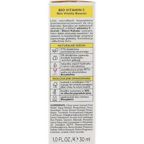 Bielenda Bio Vitamin C - Осветляющая сыворотка для лица против морщин, 30 мл. — изображение 3