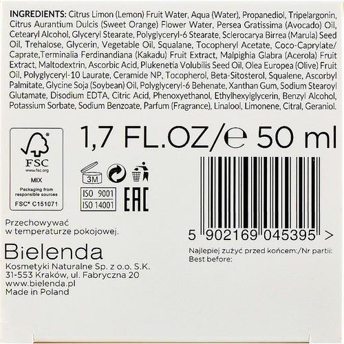Bielenda Bio Vitamin C - Увлажняющий крем для лица от морщин 40+ день/ночь, 50 мл. — изображение 3