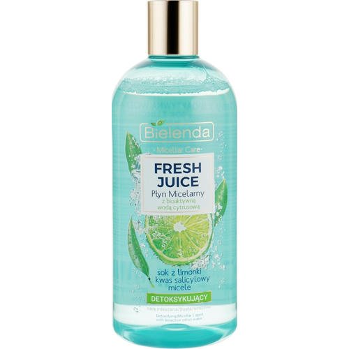 Bielenda Micellar Care Solution Lime - Мицеллярная жидкость для лица "Лайм", 100 мл. — изображение 3