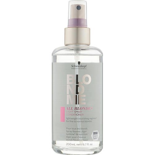 Schwarzkopf Professional Blondme Light Spray Conditioner - Спрей-кондиционер для тонких волос, 200 мл.