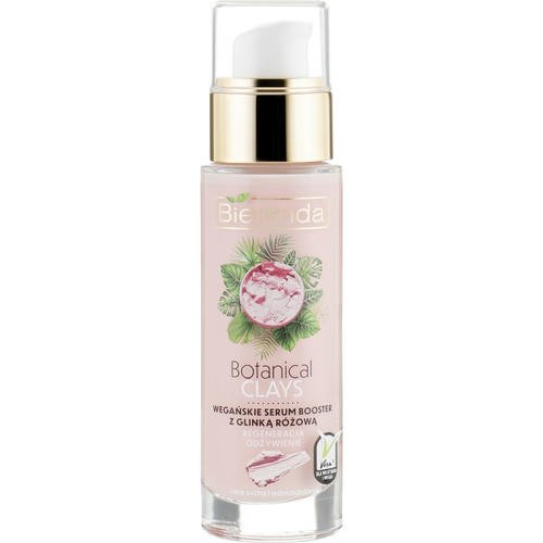 Bielenda Botanical Clays Vegan Serum Booster Pink Clay - Сыворотка-бустер с розовой глиной для лица, 30 мл. — изображение 2