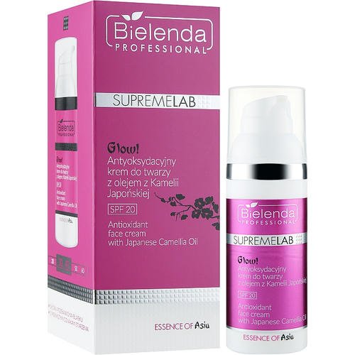 Bielenda Professional SupremeLab - Антиоксидантный крем для лица с маслом японской камелии SPF20, 50 мл. — изображение 2