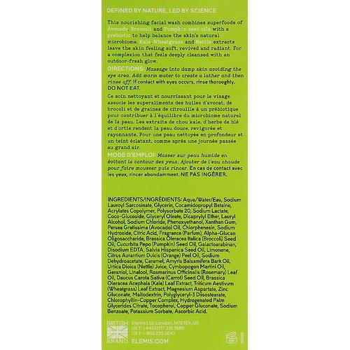 Elemis Superfood Facial Wash - Гель для умывания с омега-комплексом, 200 мл. — изображение 3