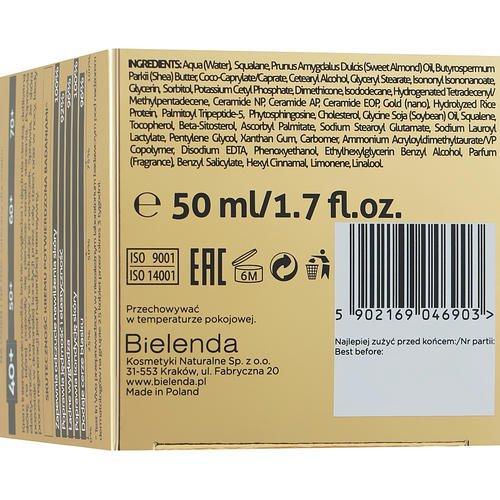 Bielenda Golden Ceramides - Увлажняюще-укрепляющий крем день/ночь 40+, 50 мл. — изображение 3