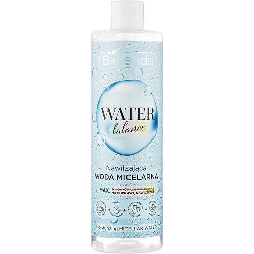 Bielenda Water Balance Moisturizing Micellar Water - Увлажняющая мицеллярная вода для сухой кожи, 400 мл.