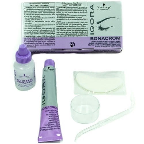 Краска для бровей и ресниц - Schwarzkopf Professional Igora Bonacrom — изображение 4