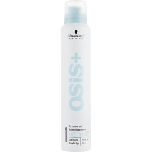 Schwarzkopf Professional OSiS+ Fresh Texture - Сухой шампунь-пена для волос, 200 мл.