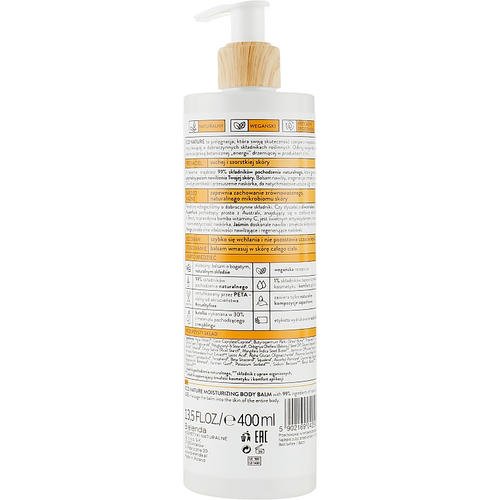 Bielenda Eco Nature Kakadu Plum, Jasmine and Mango - Увлажняющий бальзам для тела, 400 мл. — изображение 2
