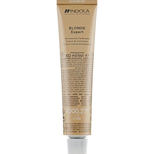 Indola Profession Blonde Expert Permanent Caring Color - Перманентная крем-краска, 60 мл. — изображение 4