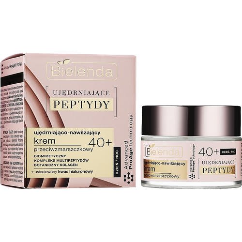 Bielenda Firming Peptides - Увлажняющий и укрепляющий крем против морщин 40+, 50 мл. — изображение 2