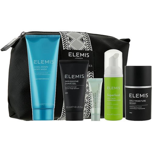 Elemis Collection London Grooming (body/wash/100ml + foam/50ml + shave/gel/50ml + cr/50ml + eye/mask/4ml + bag/1pcs) - Набор — изображение 2