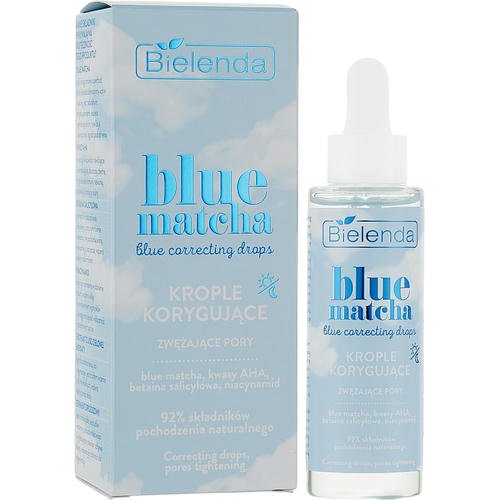 Bielenda Blue Matcha Blue Drops - Капли, сужающие поры, для лица, 30 мл. — изображение 2
