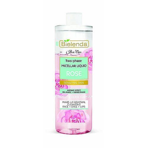 Bielenda Rose Care Double-Phase Rose Micellar Liquid - Двухфазная мицеллярная вода, 500 мл. — изображение 3