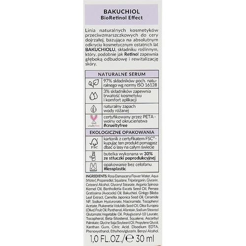 Bielenda Bakuchiol BioRetinol - Восстанавливающая сыворотка против морщин, 30 мл. — изображение 3