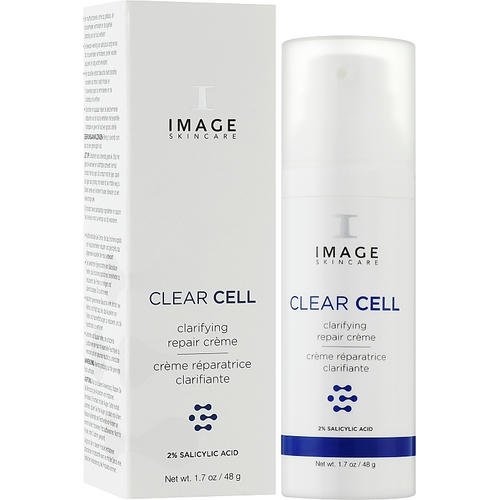 Image Skincare Clear Cell Clarifying Repair Creme - Восстанавливающий крем-гель для проблемной кожи, 48 г. — изображение 2