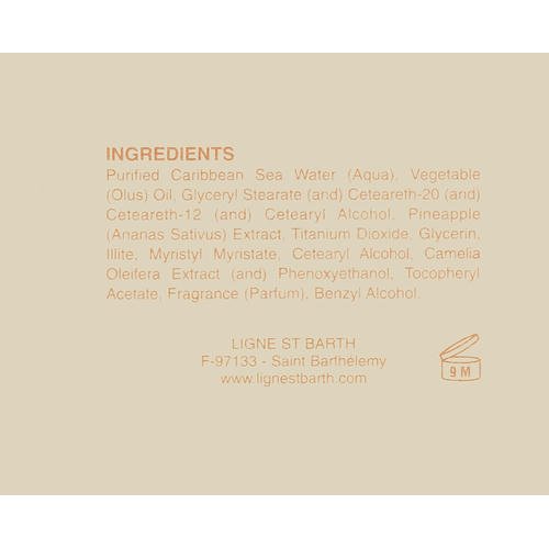 Ligne St Barth Cream Mask With Green Clay Pineapple - Маска для лица "Зеленая глина и ананас", 50 мл. — изображение 3